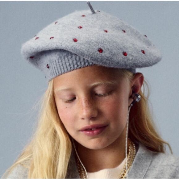 Crewcuts Girls' embellished beret - Picture 1 of 5